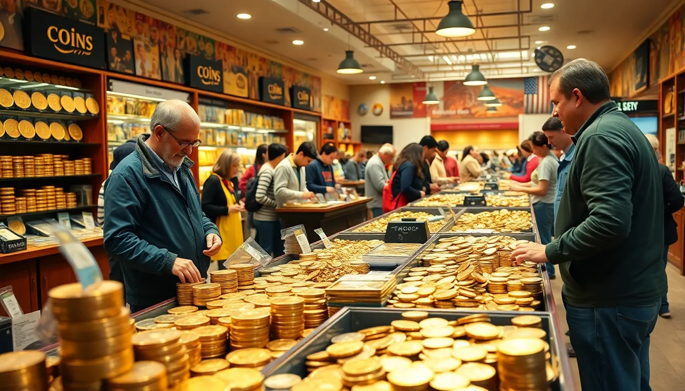 As gold and silver skyrocket, coin shops and collectors cash in