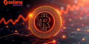 Canary Trump Coin ETF listed on DTCC.png AI generated image using Flux AI