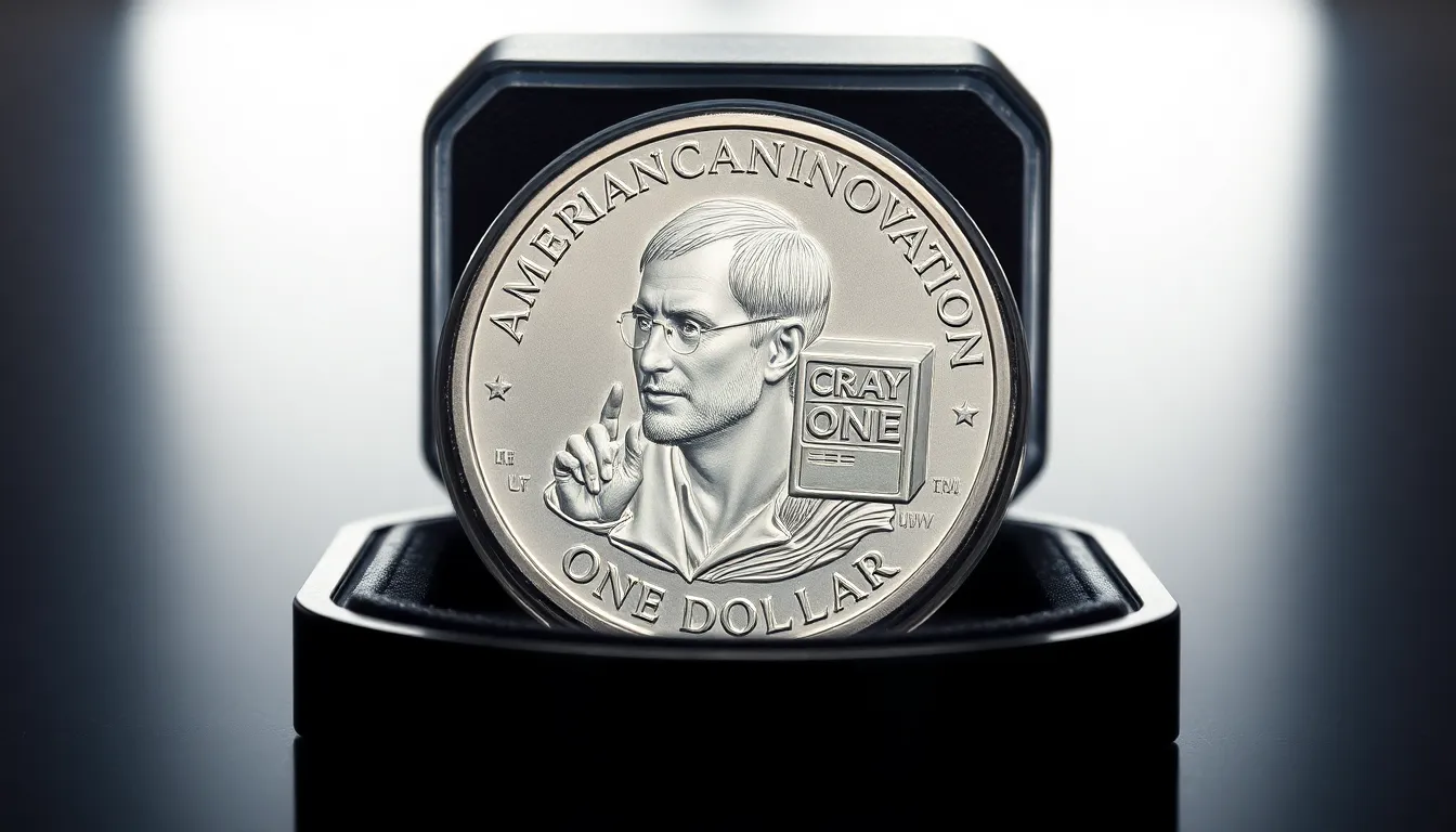 Steve Jobs and the Cray-1 Supercomputer Will Be on US Dollar Coins