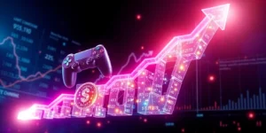 Web3 Gaming Ecosystem Coin.png AI generated image using Flux AI