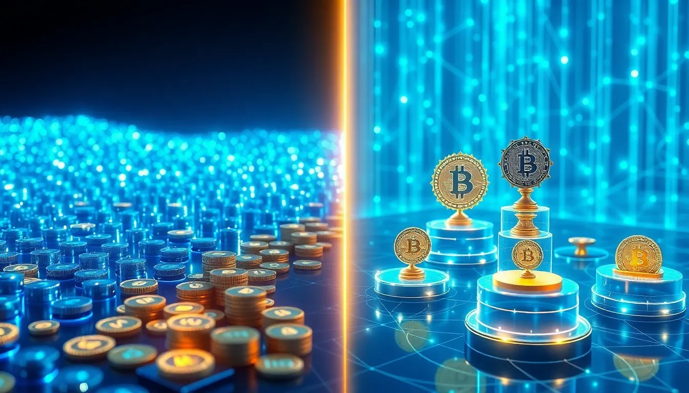 understanding the difference between crypto coin and NFT